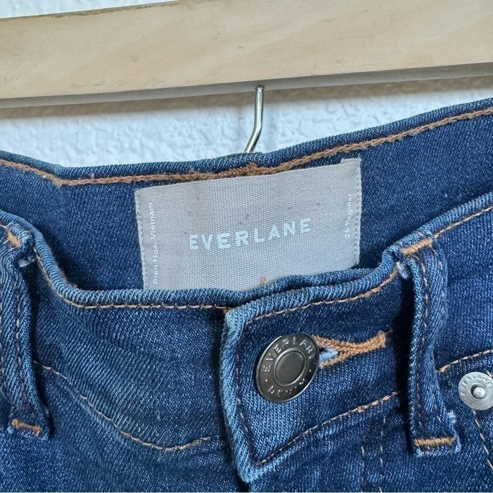 Everlane- The Authentic Stretch High Rise Skinny 26